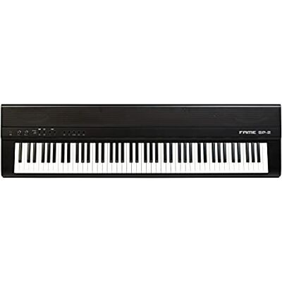 Fame SP-2 BK Digital Stage Piano mit Hammermechanik, 88 Tasten, 192 Stimmen, Reverb und Chorus Effekte Fame SP-2 BK Digital Stage Piano mit Hammermechanik, 88 Tasten, 192 Stimmen, Reverb und Chorus Effekte