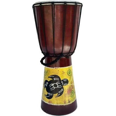 Ciffre 40cm Djembe Trommel Bongo Holztrommel Drum Darbuka Kinder Guter Klang Schildkröte Bunt Ciffre 40cm Djembe Trommel Bongo Holztrommel Drum Darbuka Kinder Guter Klang Schildkröte Bunt