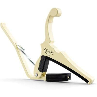 Kyser Fender x Quick-Change Electric Guitar Capo (Olympic White), KGEFOWA Kyser Fender x Quick-Change Electric Guitar Capo (Olympic White), KGEFOWA