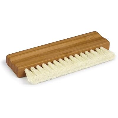 Dynavox Schallplattenbürste ZB110, Vinyl-Reinigungsbürste mit Ziegenhaar-Borsten zur schonenden Reinigung, nachhaltiger Bambus-Griff, Braun Dynavox Schallplattenbürste ZB110, Vinyl-Reinigungsbürste mit Ziegenhaar-Borsten zur schonenden Reinigung, nachhaltiger Bambus-Griff, Braun