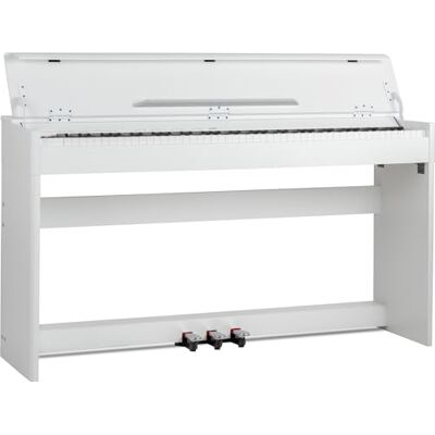 McGrey DP-18 WM E-Piano Weiß matt, 88 gewichtete Tasten mit Hammermechanik 128-fache Polyphonie, Anschlagsdynamik (On, Off), 80 interne Demo-Songs, 128 Klänge, Vibrato- und Sustain-Effekt, Soft, Pedal McGrey DP-18 WM E-Piano Weiß matt, 88 gewichtete Tasten mit Hammermechanik 128-fache Polyphonie, Anschlagsdynamik (On, Off), 80 interne Demo-Songs, 128 Klänge, Vibrato- und Sustain-Effekt, Soft, Pedal