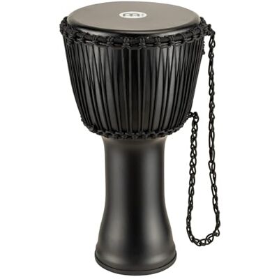 Meinl Percussion Rope Tuned Travel Series Djembe, Schwarz (PADJ4-L-G) Meinl Percussion Rope Tuned Travel Series Djembe, Schwarz (PADJ4-L-G)