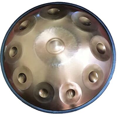 ORZSSJ 9/10 Note Handpan Drum 22 Zoll in d-Moll Handtrommel Steel Drum Percussion mit Handpan-Ständer und weicher Handpan-Tasche ORZSSJ 9/10 Note Handpan Drum 22 Zoll in d-Moll Handtrommel Steel Drum Percussion mit Handpan-Ständer und weicher Handpan-Tasche