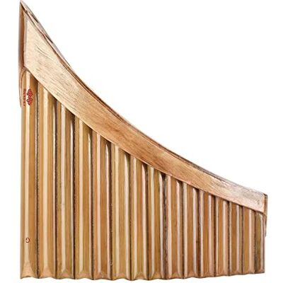 SXRQ 15 Pfeifen Pan Flöte G Tone Folk Musikinstrument Blasinstrument Pfeifen handgefertigt SXRQ 15 Pfeifen Pan Flöte G Tone Folk Musikinstrument Blasinstrument Pfeifen handgefertigt