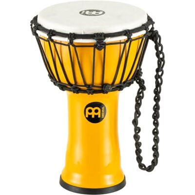 Meinl Percussion Meinl JRD-Y Djembe 7" Gelb – Kompakte Trommel für Einsteiger und Musikliebhaber Meinl Percussion Meinl JRD-Y Djembe 7" Gelb – Kompakte Trommel für Einsteiger und Musikliebhaber