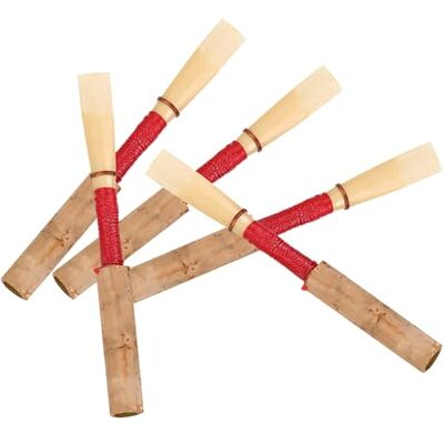 Jelquix Oboenrohre, Langlebig und Spielbar, Mittlere Stärke für Anfänger, Geeignet für Oboen, 5-teiliges Set Jelquix Oboenrohre, Langlebig und Spielbar, Mittlere Stärke für Anfänger, Geeignet für Oboen, 5-teiliges Set