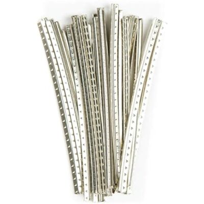 Dunlop Fretwire 2 43593 24 Stück, Bünde, Niedrige Fender, Stahl Dunlop Fretwire 2 43593 24 Stück, Bünde, Niedrige Fender, Stahl