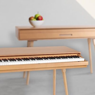 Classic Cantabile DP-730 OK Digitalpiano Eiche Tisch mit eingebautem Piano Zeitloses Design 88 Tasten Klavier mit Hammermechanik Inklusive Notenhalter und Pedaleinheit Eiche hell Classic Cantabile DP-730 OK Digitalpiano Eiche Tisch mit eingebautem Piano Zeitloses Design 88 Tasten Klavier mit Hammermechanik Inklusive Notenhalter und Pedaleinheit Eiche hell