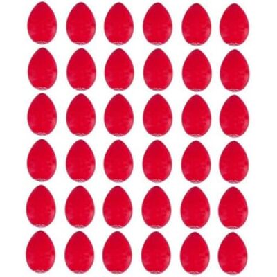 Latin Percussion LP Shaker Egg Shaker Cherry, Set mit 36 Stück LP001-CH Latin Percussion LP Shaker Egg Shaker Cherry, Set mit 36 Stück LP001-CH