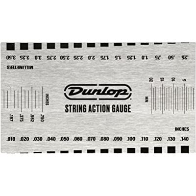 Dunlop DGT04 Action Gauge réglette d'action guitare Dunlop DGT04 Action Gauge réglette d'action guitare