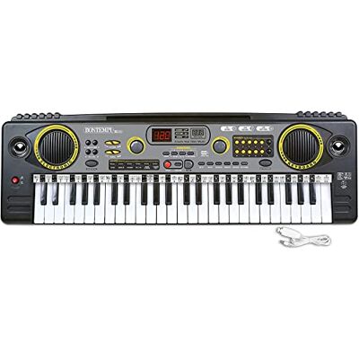 Bontempi School Digital Keyboard 15 4920 mit 49 Tasten, Schwarz Bontempi School Digital Keyboard 15 4920 mit 49 Tasten, Schwarz