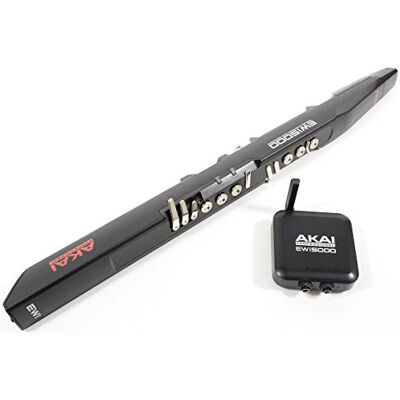 Akai EWI5000 Kabelloses, Batteriebetriebenes Elektronisches Blasinstrument mit Integrierter Sound-Library, Schwarz Akai EWI5000 Kabelloses, Batteriebetriebenes Elektronisches Blasinstrument mit Integrierter Sound-Library, Schwarz
