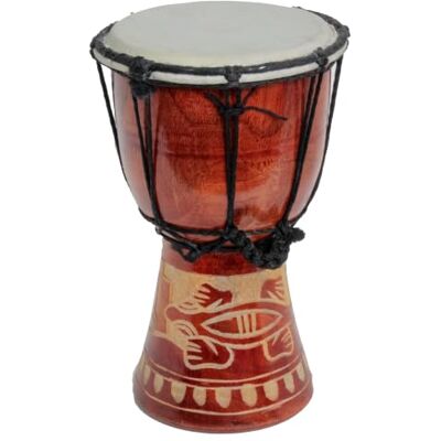 Ciffre 20cm Djembe Gecko Carving Djembe Trommel Bongo Drum Handtrommel Buschtrommel Percussion Kinder Fair Trade Ciffre 20cm Djembe Gecko Carving Djembe Trommel Bongo Drum Handtrommel Buschtrommel Percussion Kinder Fair Trade
