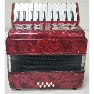 BailingDS Akkordeon, 22 Tasten, 8 Bass, Akkordeons mit Riemen für Anfänger, pädagogisches Akkordeon, Musikinstrument, Geschenk, Akkordeon-Instrument für Erwachsene, Handarbeit, Größe: 31 x 30 x 14 cm, Gewicht: BailingDS Akkordeon, 22 Tasten, 8 Bass, Akkordeons mit Riemen für Anfänger, pädagogisches Akkordeon, Musikinstrument, Geschenk, Akkordeon-Instrument für Erwachsene, Handarbeit, Größe: 31 x 30 x 14 cm, Gewicht:
