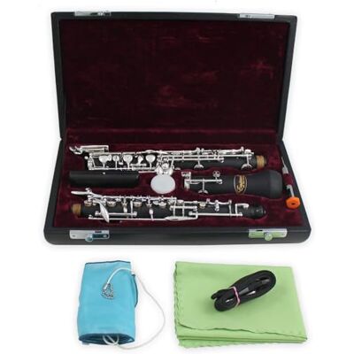 soundman EOB-501 Oboe in C, halbautomatisch, Konservatoriummodell, mit 3 Oktavklappen, allen Trillern, Tief-B-Resonanzklappe soundman EOB-501 Oboe in C, halbautomatisch, Konservatoriummodell, mit 3 Oktavklappen, allen Trillern, Tief-B-Resonanzklappe