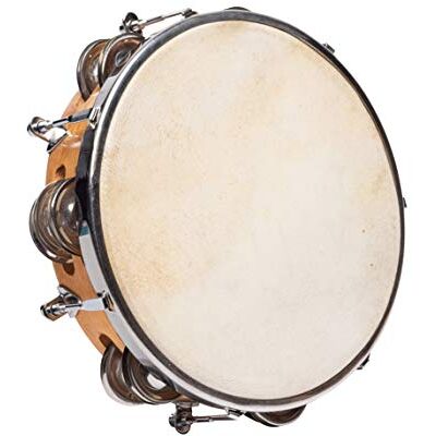 Fuzeau 3991 Natural Skin Tamburin 20,3 cm + CYMBALETTES Fuzeau 3991 Natural Skin Tamburin 20,3 cm + CYMBALETTES