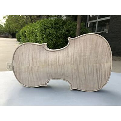 Generic 4/4 Violine unlackiert Weiß Violine Körper Flamme Ahorn Fichte Advance Handgemachte DIY Violine Generic 4/4 Violine unlackiert Weiß Violine Körper Flamme Ahorn Fichte Advance Handgemachte DIY Violine