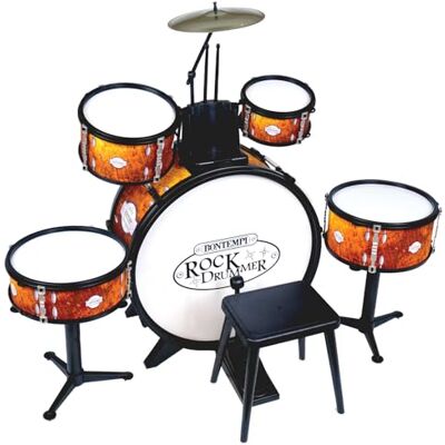 Bontempi BeatFusion Pro: Premium-Akku mit leistungsstarkem Bassdrum-Set und Schlagzeug, Orange, 700x400x800 mm Bontempi BeatFusion Pro: Premium-Akku mit leistungsstarkem Bassdrum-Set und Schlagzeug, Orange, 700x400x800 mm