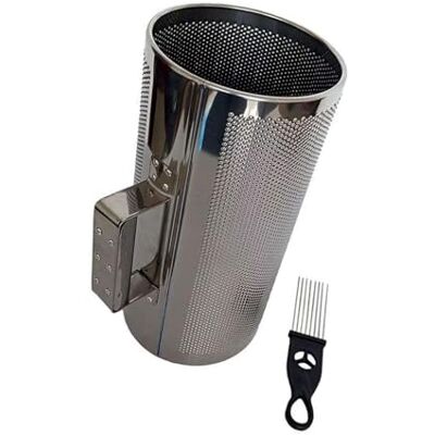 Fpbiagoq Guiro Shaker Instrument Werkzeug Set mit Schaber für professionelle Percussion Metall Instrumente Guiro Scrapper Set Fpbiagoq Guiro Shaker Instrument Werkzeug Set mit Schaber für professionelle Percussion Metall Instrumente Guiro Scrapper Set