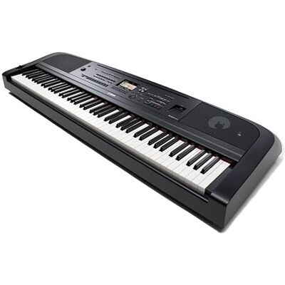 Yamaha DGX-670 Tragbares Digitalpiano Mit 88 Gewichteten Tasten, Bluetooth Audio, CFX Piano Sound, 630 Instrumentenklängen Schwarz Yamaha DGX-670 Tragbares Digitalpiano Mit 88 Gewichteten Tasten, Bluetooth Audio, CFX Piano Sound, 630 Instrumentenklängen Schwarz