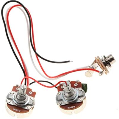 rockible Vorverdrahtete Kabelbaumverkabelung 3 Wege Adapter Zubehör Töpfe für rockible Vorverdrahtete Kabelbaumverkabelung 3 Wege Adapter Zubehör Töpfe für