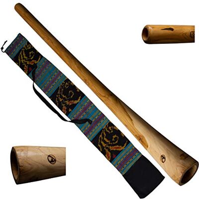 Australian Treasures DIDGERIDOO: Natural Wood 120cm einschließlich didgeridootasche Australian Treasures DIDGERIDOO: Natural Wood 120cm einschließlich didgeridootasche