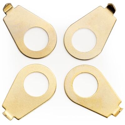 Musiclily Pro Metrisch 8,5mm Knob Pointers Markierungs Bleche Gold 4 Stück Stahl,Vintage LP Positions Markierer Ungszeiger Musiclily Pro Metrisch 8,5mm Knob Pointers Markierungs Bleche Gold 4 Stück Stahl,Vintage LP Positions Markierer Ungszeiger