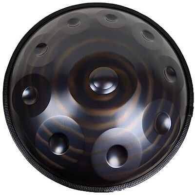 REHOOF Handpan Steel Drum, Handtrommel Handgemachtes Heilendes Musikinstrument-Geschenk, Meditation Percussion Instrument, Handpan Drum Sound Performance Mit Drum Bag, 10 Tone REHOOF Handpan Steel Drum, Handtrommel Handgemachtes Heilendes Musikinstrument-Geschenk, Meditation Percussion Instrument, Handpan Drum Sound Performance Mit Drum Bag, 10 Tone