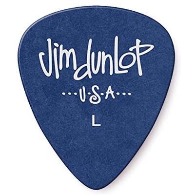 Dunlop 479RLT Poly Plektren, blau, hell, 72/Beutel Dunlop 479RLT Poly Plektren, blau, hell, 72/Beutel