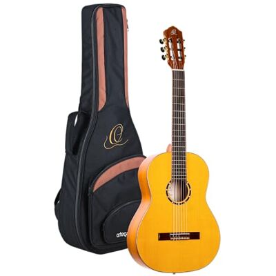 Ortega Guitars Family Pro Flamenco Gitarre Fichte Gelb (R170F) Ortega Guitars Family Pro Flamenco Gitarre Fichte Gelb (R170F)