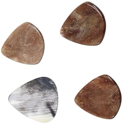 Kaeltsyn Akustische Gitarre Bass Plektrum Ukulele Plektren Harz E-Gitarre Plektrum rutschfeste Gitarrenplektren für Anfänger Palyer Plektrum Kaeltsyn Akustische Gitarre Bass Plektrum Ukulele Plektren Harz E-Gitarre Plektrum rutschfeste Gitarrenplektren für Anfänger Palyer Plektrum