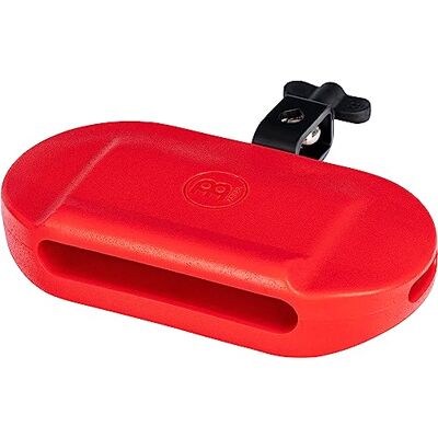 Meinl Percussion Low Pitch Block Schlagzeugzubehör Mit Befestigungsklammer Tiefer Sound PE Kunststoff, Rot (MPE4R) Meinl Percussion Low Pitch Block Schlagzeugzubehör Mit Befestigungsklammer Tiefer Sound PE Kunststoff, Rot (MPE4R)