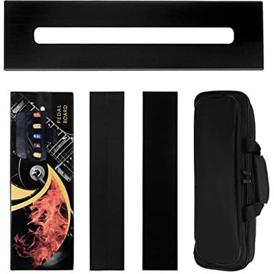 Geavonyg Aluminiumlegierung Musikinstrumententeile Weit Verbreitetes Gitarrenpedal Kleine Tragbare Gitarreneffekt Pedalboard Sets Pedalboard Montagehalterung Geavonyg Aluminiumlegierung Musikinstrumententeile Weit Verbreitetes Gitarrenpedal Kleine Tragbare Gitarreneffekt Pedalboard Sets Pedalboard Montagehalterung