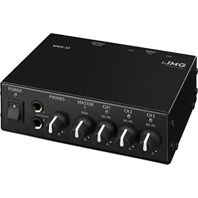 IMG Stage Line MMX-30 Kompakter 3-Kanal Stereo Line Mixer IMG Stage Line MMX-30 Kompakter 3-Kanal Stereo Line Mixer