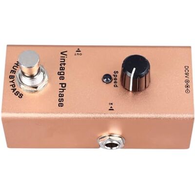 Joyance Einzel-Effektpedal, E-Gitarren-Effektpedal, einzelner Typ-Mini-Effektpedal, Aluminiumlegierung, tragbares Design, Vintage-Phase, genaue Anpassung Joyance Einzel-Effektpedal, E-Gitarren-Effektpedal, einzelner Typ-Mini-Effektpedal, Aluminiumlegierung, tragbares Design, Vintage-Phase, genaue Anpassung