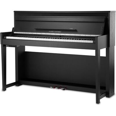 Classic Cantabile UP-1Plus E-Piano mit 88 Holz Tasten (Schwarz Matt) Classic Cantabile UP-1Plus E-Piano mit 88 Holz Tasten (Schwarz Matt)