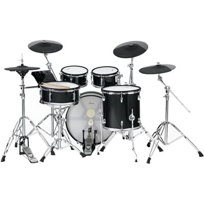 XDrum DD-670 Mesh E-Drum Kit elektronisches Schlagzeug mit echter HiHat und Holzkesseln 14" Snare-Pad und 20" Kick-Pad 720 Sounds, 20 Preset- und 20 User-Kits inkl. Hardware Black Sparkle XDrum DD-670 Mesh E-Drum Kit elektronisches Schlagzeug mit echter HiHat und Holzkesseln 14" Snare-Pad und 20" Kick-Pad 720 Sounds, 20 Preset- und 20 User-Kits inkl. Hardware Black Sparkle