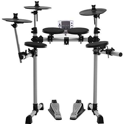 XDrum DD-400 E-Drum Set (Komplettes Schlagzeug, 4 Drum Pads, 3 Cymbal Pads, Sound Modul mit 180 Sounds, 10 Preset Kits, 40 Preset Songs, USB, MIDI) XDrum DD-400 E-Drum Set (Komplettes Schlagzeug, 4 Drum Pads, 3 Cymbal Pads, Sound Modul mit 180 Sounds, 10 Preset Kits, 40 Preset Songs, USB, MIDI)