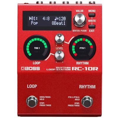 Boss RC-10R Rhythm Loop Station Songbasiertes Looping & dynamische Rhythmen im kompakten Gehäuse 280 Preset-Stile 16 vielseitige Drumkits 2-Spur-Betrieb Optionale Externe Steuerung Boss RC-10R Rhythm Loop Station Songbasiertes Looping & dynamische Rhythmen im kompakten Gehäuse 280 Preset-Stile 16 vielseitige Drumkits 2-Spur-Betrieb Optionale Externe Steuerung