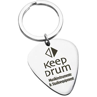keepdrum E-Gitarre Schlüsselanhänger aus Metall keepdrum E-Gitarre Schlüsselanhänger aus Metall