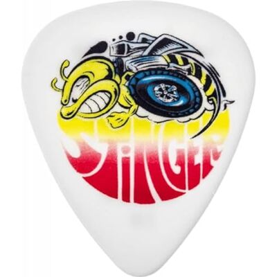 Dunlop Plektrum Dirty Donny, 36 Stück, Stinger, Weiß, 1mm Dunlop Plektrum Dirty Donny, 36 Stück, Stinger, Weiß, 1mm