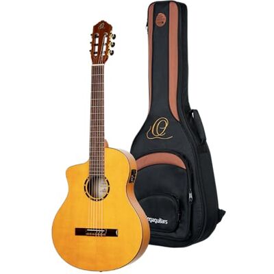 Ortega Guitars Family Pro Linkshänder E-Akustik Flamenco Gitarre, RCE170F-L Ortega Guitars Family Pro Linkshänder E-Akustik Flamenco Gitarre, RCE170F-L