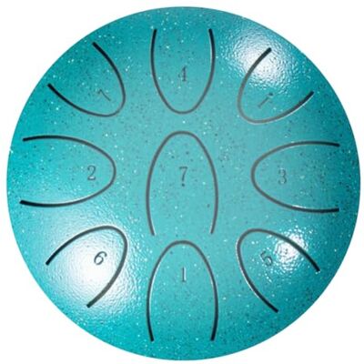Generic 4 Zoll Steel Tongue Drum 9-Note Handpan for Yoga Musik Meditation Tragbar Outdoor Chakra Drum Generic 4 Zoll Steel Tongue Drum 9-Note Handpan for Yoga Musik Meditation Tragbar Outdoor Chakra Drum