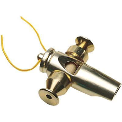 Latin Percussion LP Tri-Tone Samba Whistle, Gold LP352 Latin Percussion LP Tri-Tone Samba Whistle, Gold LP352