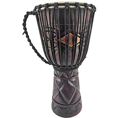 Ciffre Große Trommel Djembe Darbuka Bongo Premium Rasta Style Sehr guter Klang 60cm U6 Ciffre Große Trommel Djembe Darbuka Bongo Premium Rasta Style Sehr guter Klang 60cm U6