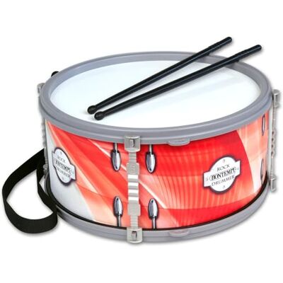 Bontempi BeatMaster Trommel mit doppelter Membran, Schultergurt und 25 cm Langen Stäbchen für EIN komplettes rhythmisches Erlebnis, Rot, 25 x 25 x 12 cm Bontempi BeatMaster Trommel mit doppelter Membran, Schultergurt und 25 cm Langen Stäbchen für EIN komplettes rhythmisches Erlebnis, Rot, 25 x 25 x 12 cm