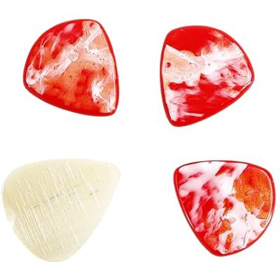 yanwuwa Akustische Gitarre Bass Plektrum Ukulele Plektren Harz E-Gitarre Plektrum rutschfeste Gitarrenplektren für Anfänger Palyer Plektrum yanwuwa Akustische Gitarre Bass Plektrum Ukulele Plektren Harz E-Gitarre Plektrum rutschfeste Gitarrenplektren für Anfänger Palyer Plektrum