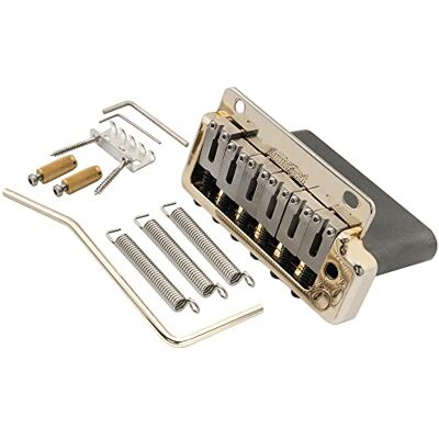 Musiclily Wilkinson WVP2-SB 54mm Stahl Saitenreiter 2-Punkt Style Gitarren Tremolo Steg Stahl Block für Japan/Korea Import Strat E-Gitarre,Gold Musiclily Wilkinson WVP2-SB 54mm Stahl Saitenreiter 2-Punkt Style Gitarren Tremolo Steg Stahl Block für Japan/Korea Import Strat E-Gitarre,Gold
