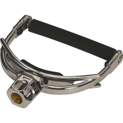 Shubb F1 FineTune U-Form, Kapodaster für Gitarre mit Stahlsaiten, Silber Shubb F1 FineTune U-Form, Kapodaster für Gitarre mit Stahlsaiten, Silber