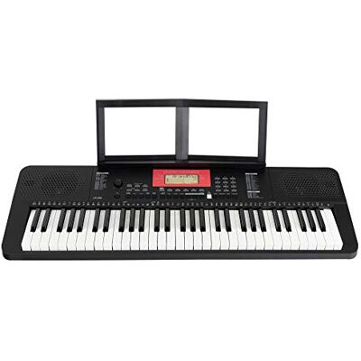 Classic Cantabile LK-290 Leuchttasten-Keyboard 61 Tasten mit Anschlagdynamik 580 Klänge und 200 Begleitrhythmen Anschlüsse für Kopfhörer, Sustain-Pedal und MP3-Player schwarz Classic Cantabile LK-290 Leuchttasten-Keyboard 61 Tasten mit Anschlagdynamik 580 Klänge und 200 Begleitrhythmen Anschlüsse für Kopfhörer, Sustain-Pedal und MP3-Player schwarz